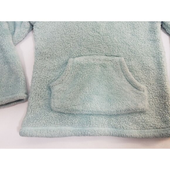 Carters Toddler Hoodie 3T/3A Mint Green Fleece Pullover With Gold Heart - Picture 3 of 5